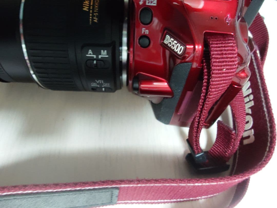 Nikon ダブルズームキット D5500 レッド