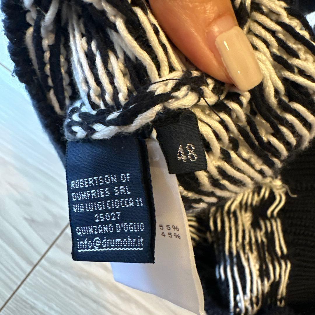 T*H様 シルク入り　Drumohr メンズニットベスト