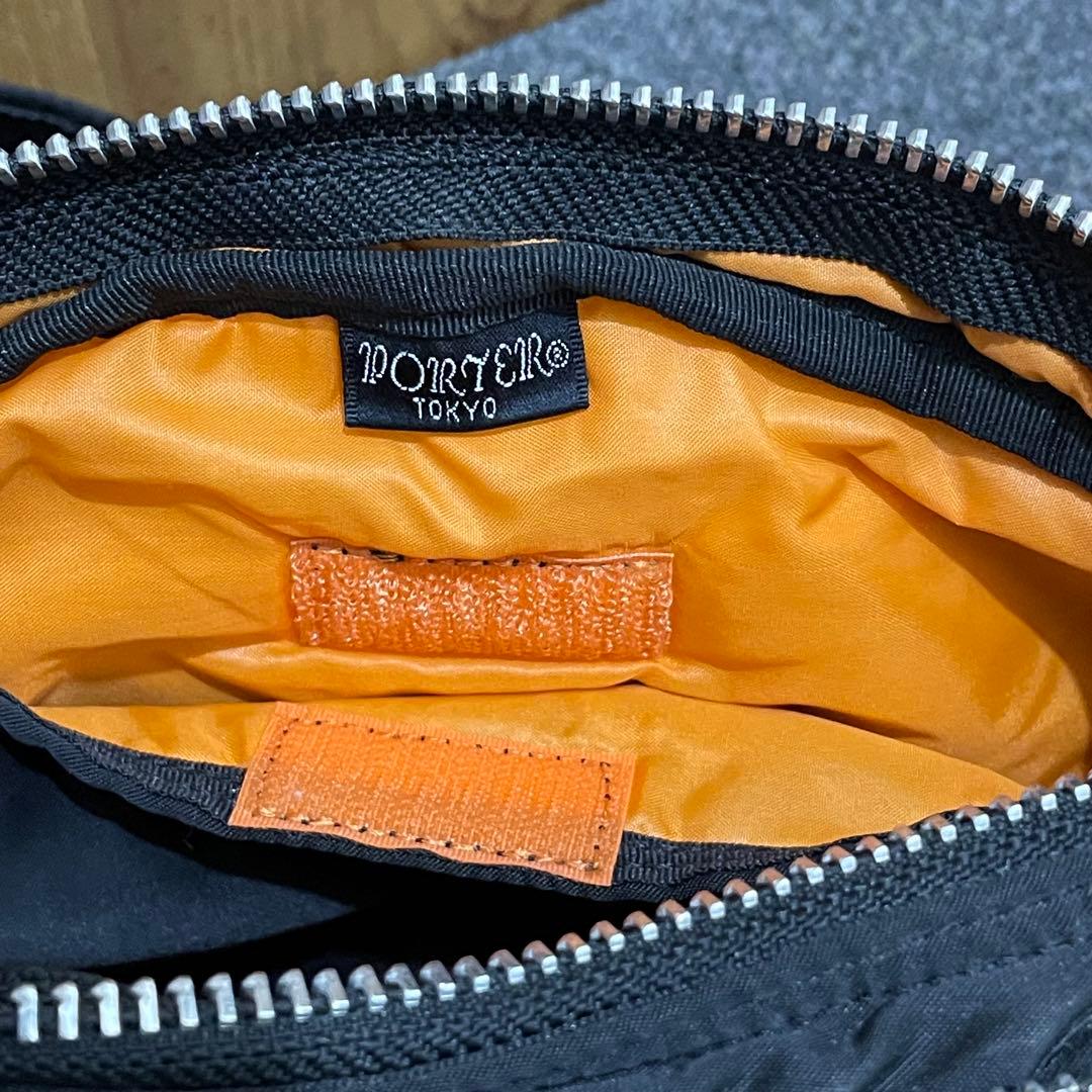 美品 廃盤品✨ PORTER タンカー ２層 ブラック ショルダーバッグ