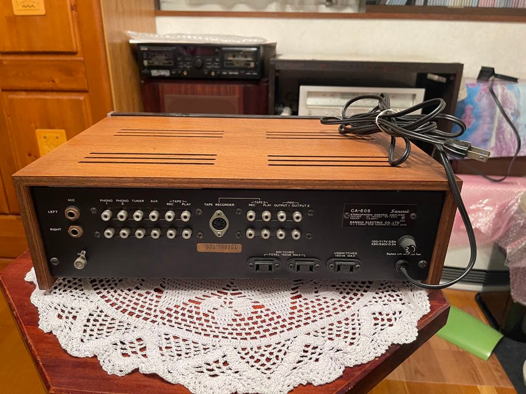 【年末限定値下げ】Sansui CA-606 ステレオコントロールアンプ山水