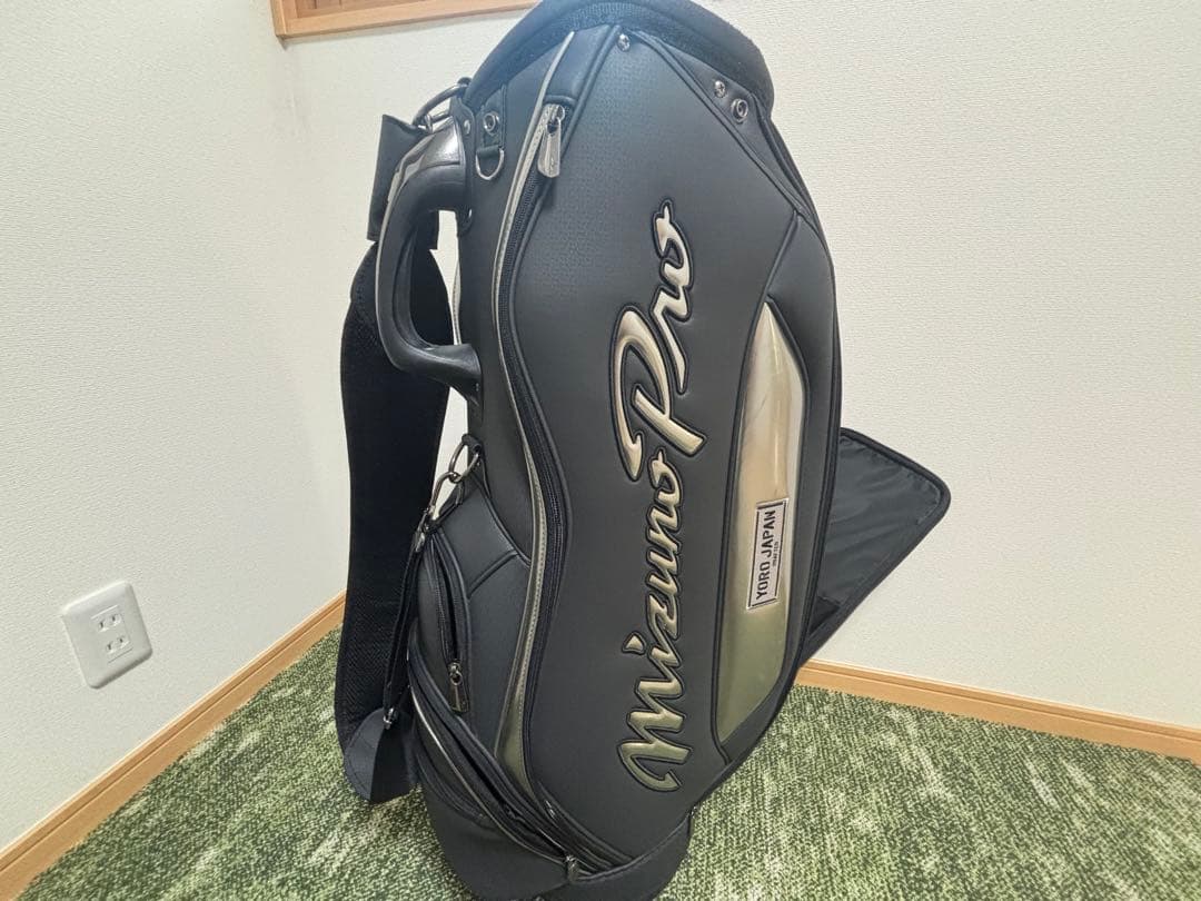 Mizuno Pro YORO JAPANワッペン付きキャディバッグ