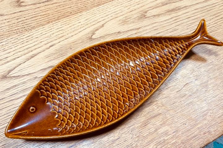 GUSTAVSBERG グスタフスベリ Stig Lindberg 魚プレート