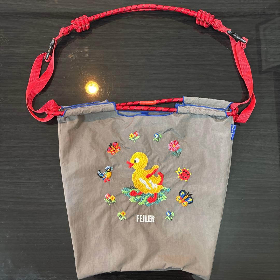 【正規品】フェイラー　ボールアンドチェーン　ハイジ　グレー　ストラップ付