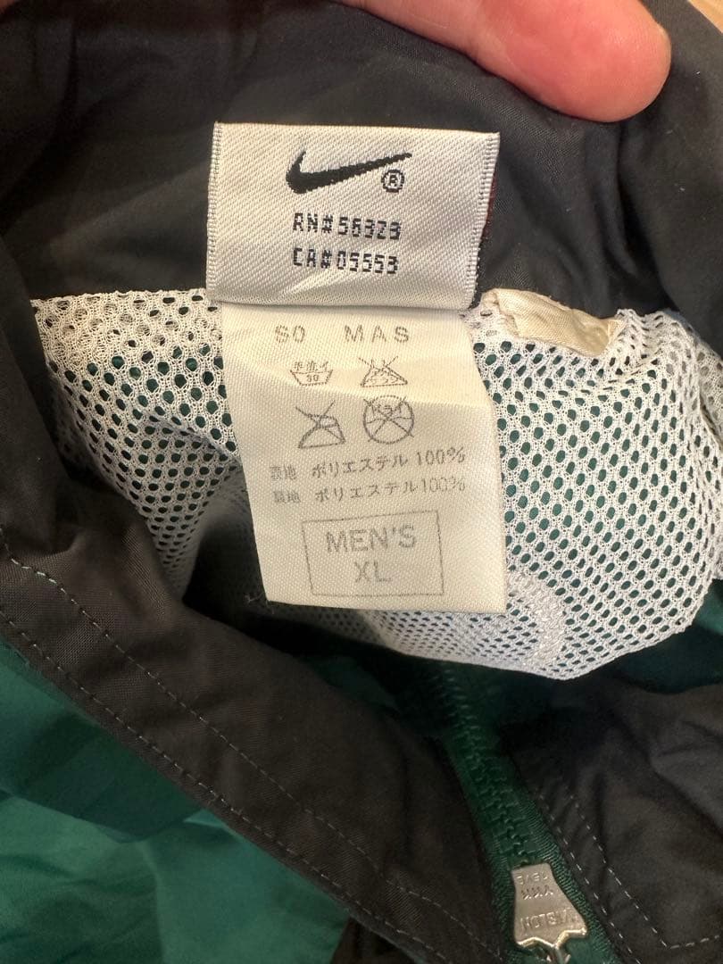 東京ヴェルディ選手支給品　ナイロンジャージ　01年製NIKE白タグ　上下セット