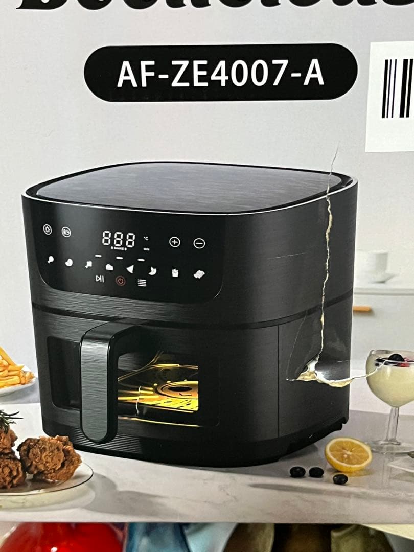 最新Beelicious ノンフライヤー AF-ZE4007-A 4.5新品❣️