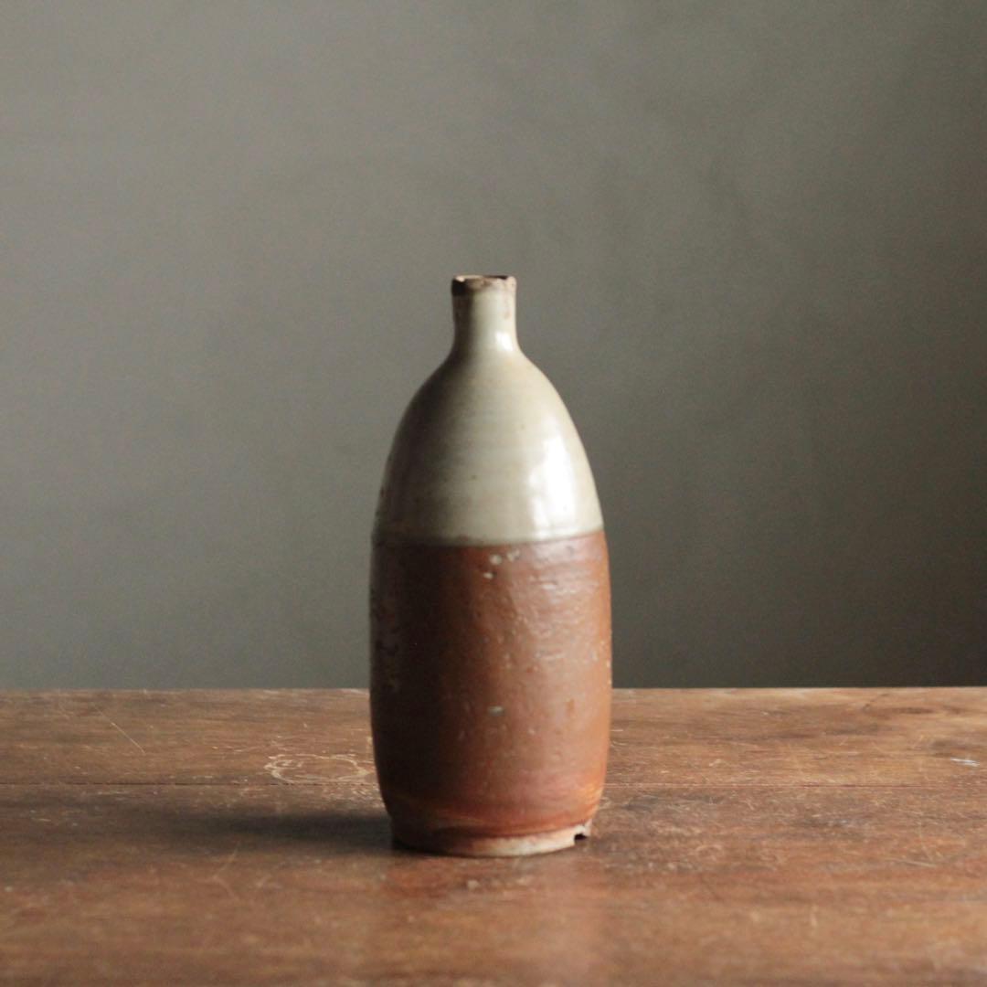 瀬戸 美濃 掛け分け 徳利 酒器 古美術 古道具 アンティーク白洲正子好み