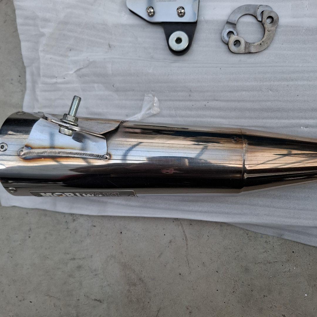 グロム jc61 モリワキメガホンマフラー