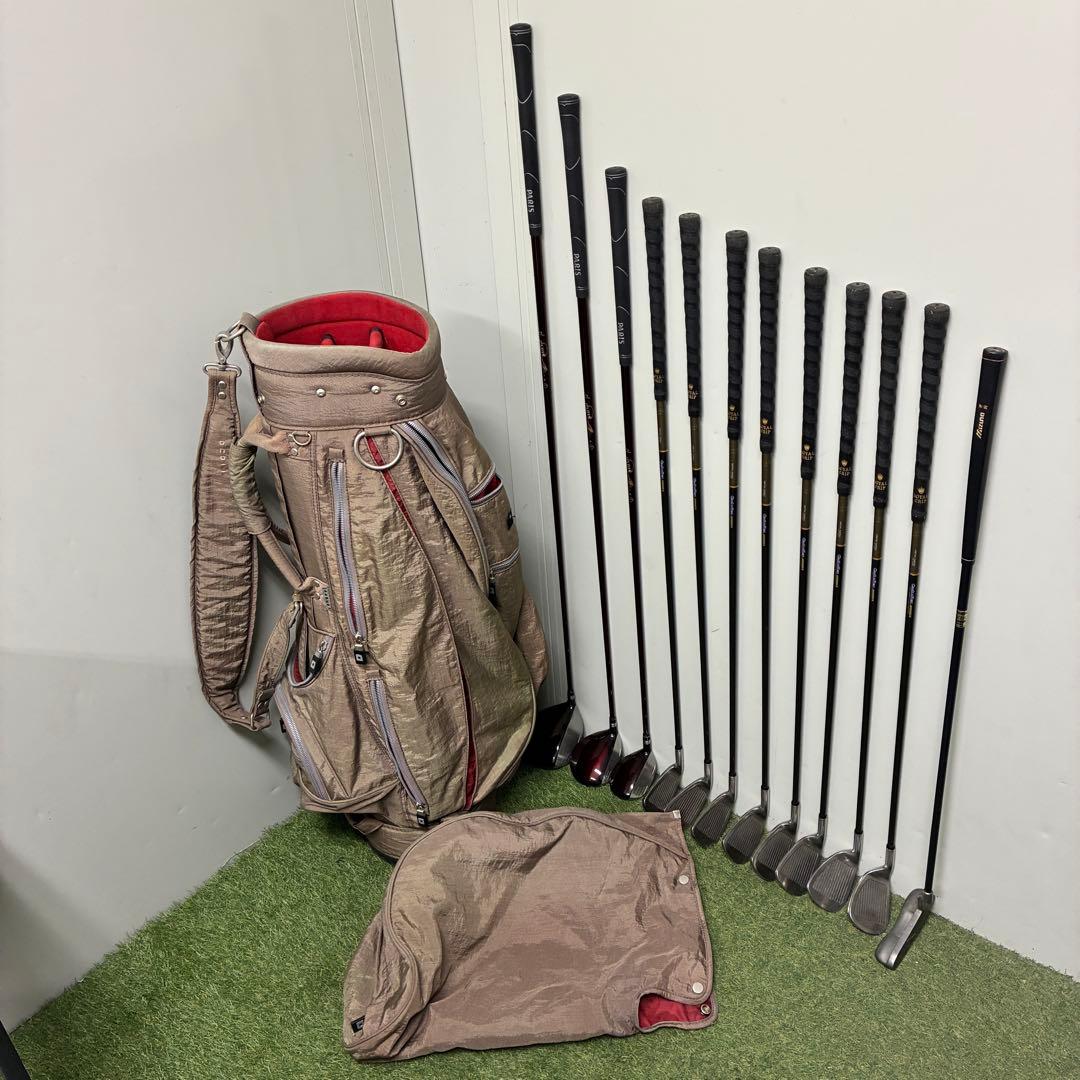 レディースゴルフクラブセット【ONOFF】【MIZUNO】【ヘッドカバー付】★