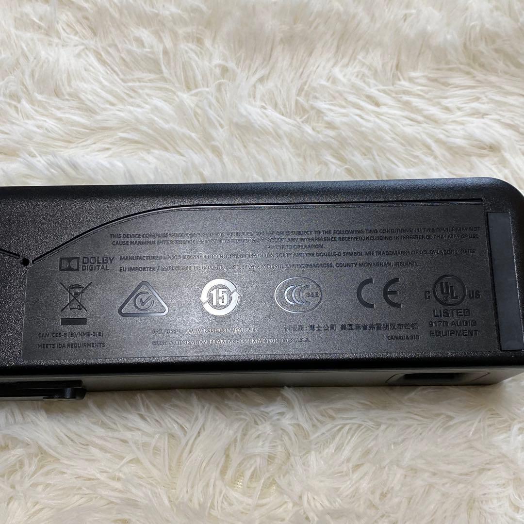 BOSE Solo5 TV Sound Systemサウンドバー リモコン付き