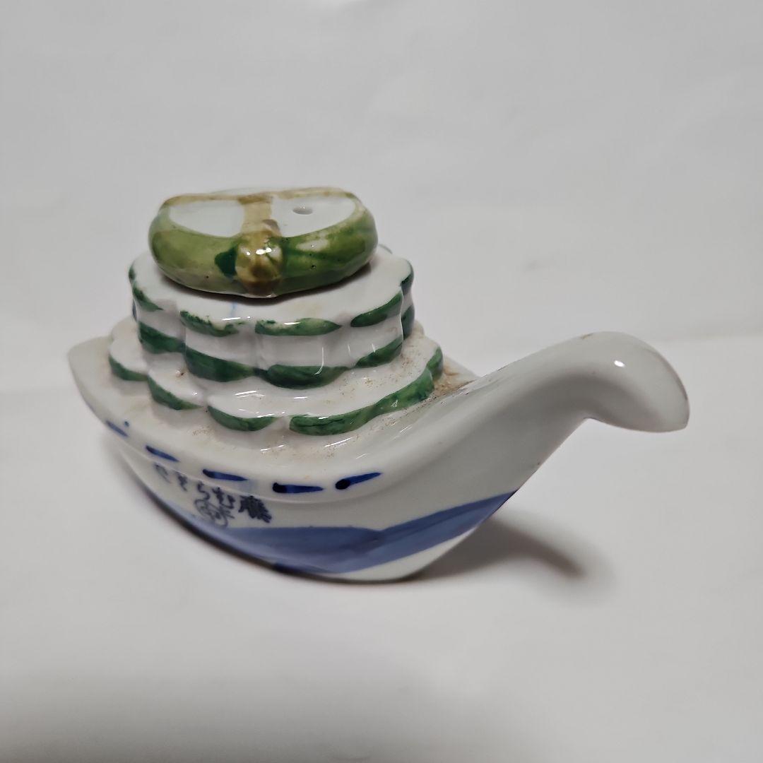 昭和レトロ　醤油さし　陶器4点