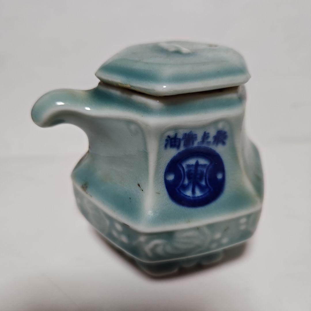 昭和レトロ　醤油さし　陶器4点