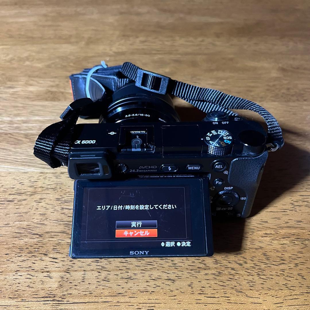 【レンズ付】Sony α6000 デジタル一眼レフ E 16-50mm