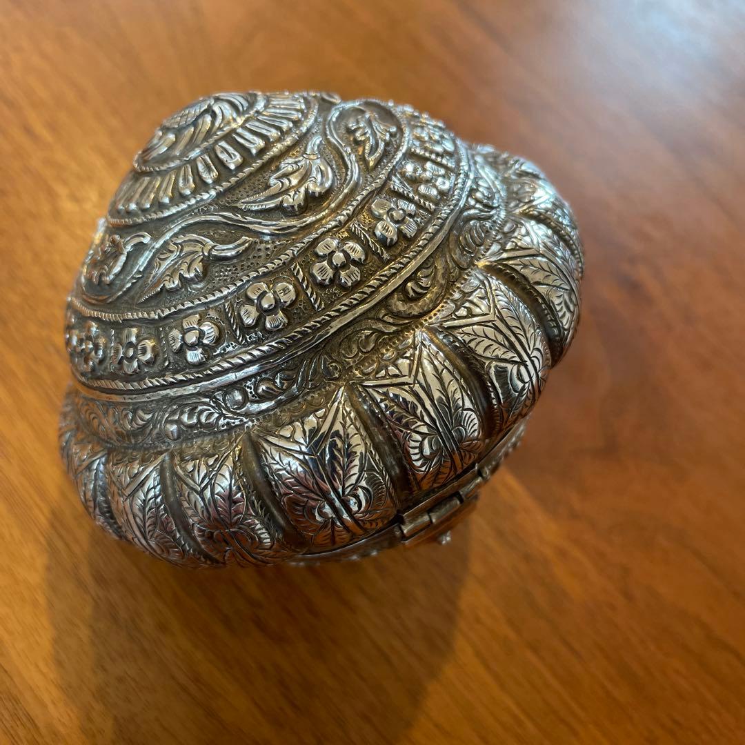 フローレス島 古民具 銀製噛みタバコ用具