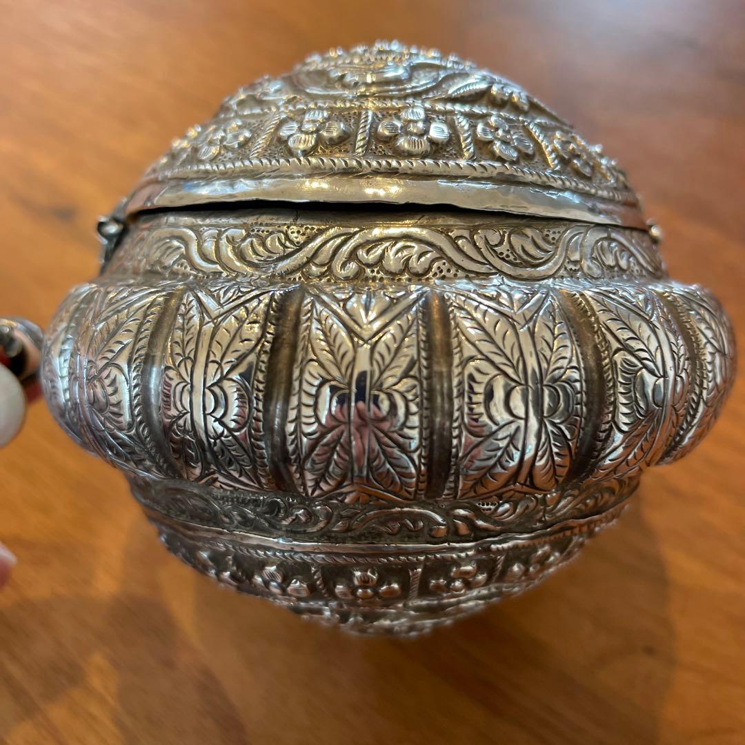 フローレス島 古民具 銀製噛みタバコ用具