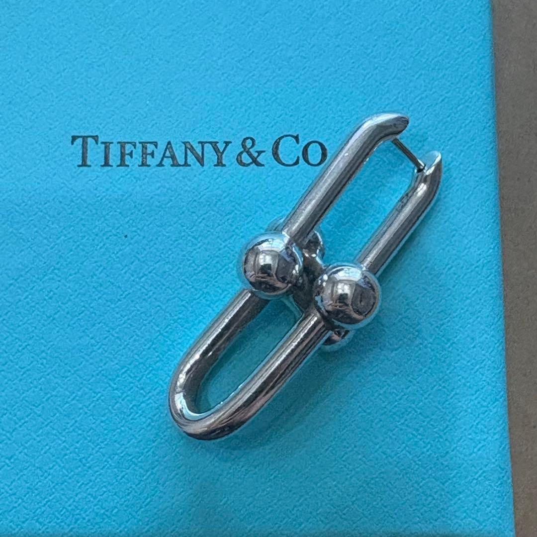 【11日限定】Tiffany & Co. ハードウェア　リンクピアス　片耳