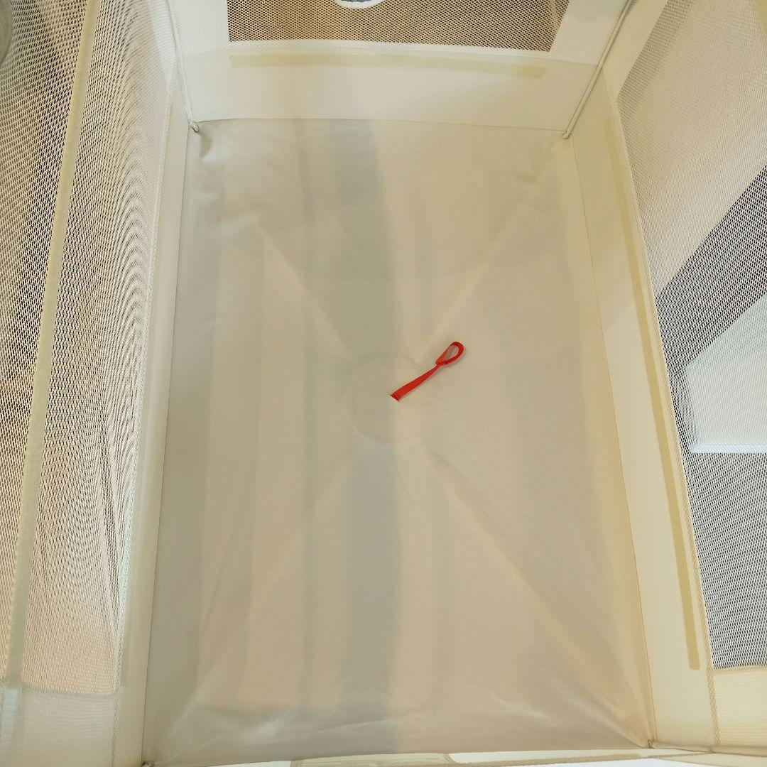 Aprica　 ココネル エアープラス ポータブル　ベージュ　マットシーツ付き