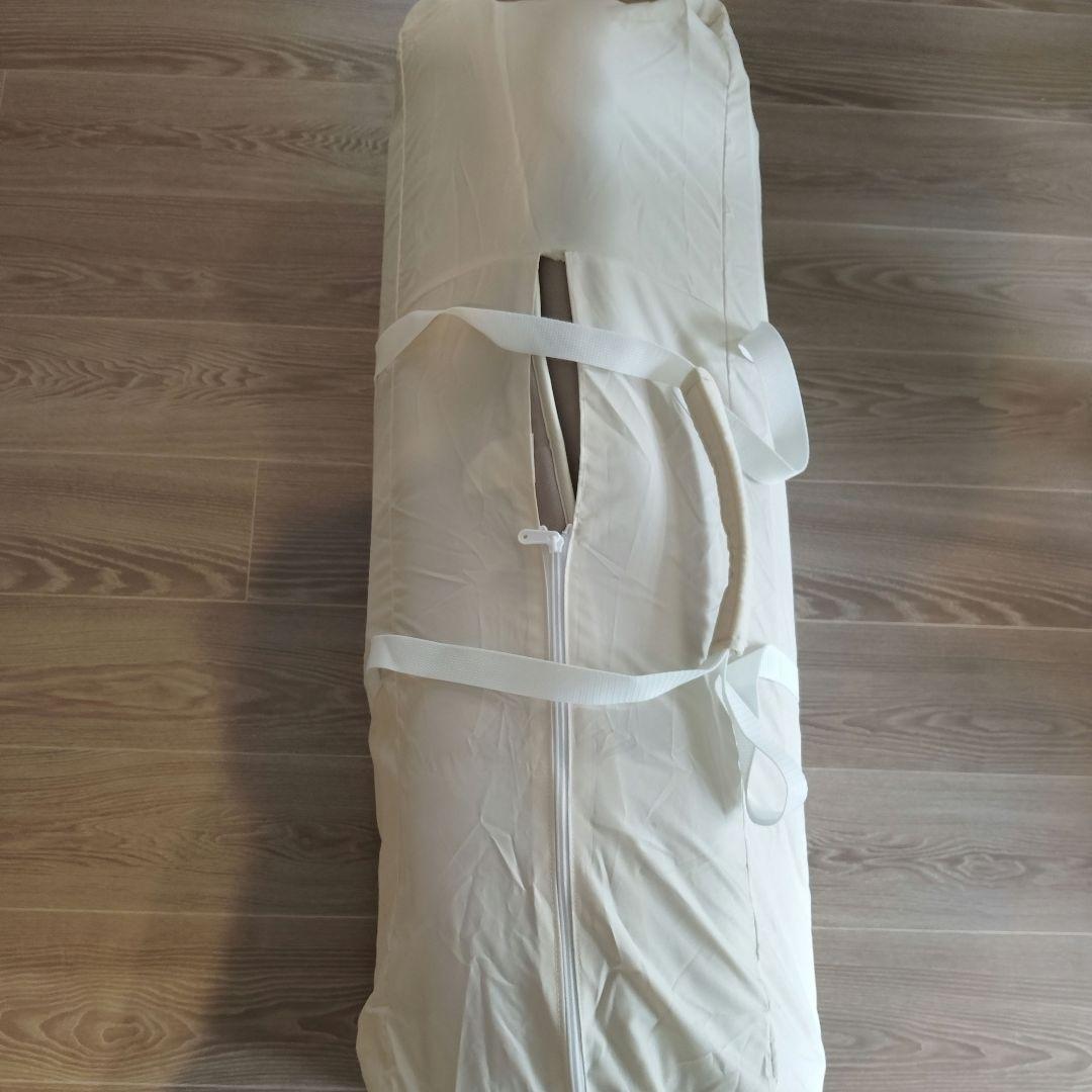 Aprica　 ココネル エアープラス ポータブル　ベージュ　マットシーツ付き