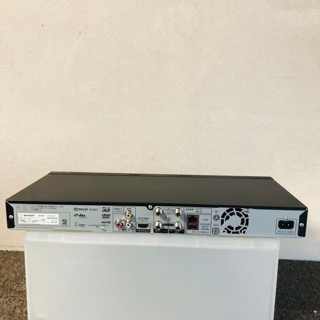 F51美品✨SHARP AQUOS ブルーレイディスクレコーダー 500GB