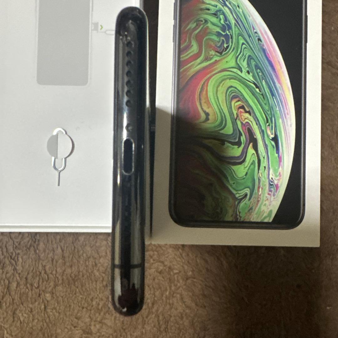 中古 SIMフリー iPONE XS MAX 箱、イヤホン付き