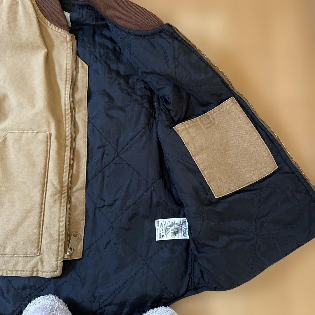 Carhartt ベージュ ベスト XL 美品
