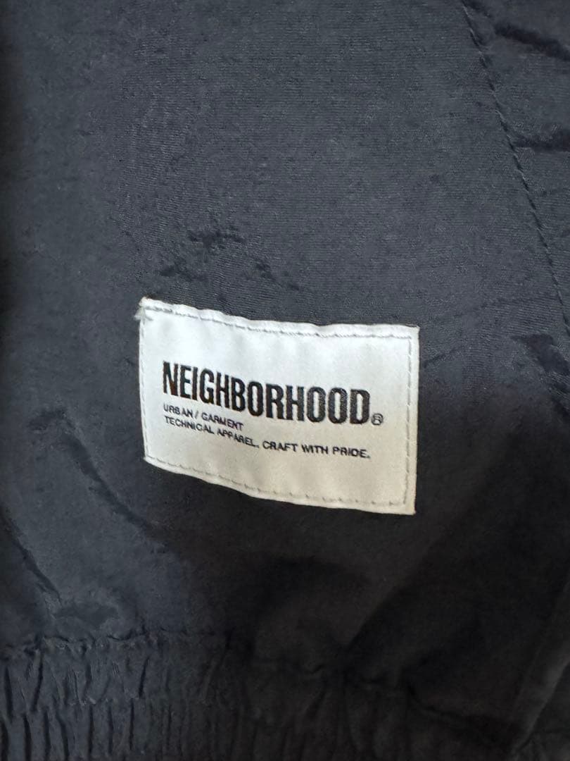 NEIGHBORHOOD ネイバーフッド　黒　XL ナイロン　パーカー