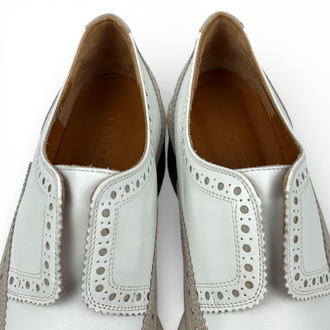 【未使用級】CLERGERIE クレジュリー　24cm　37.5 BECK 厚底