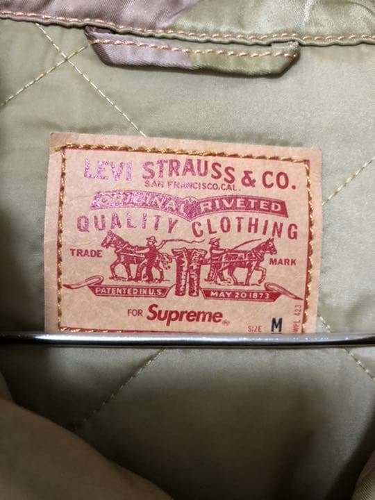 ジャケット・アウター supreme Levi's  Nylon Trucker Jacket