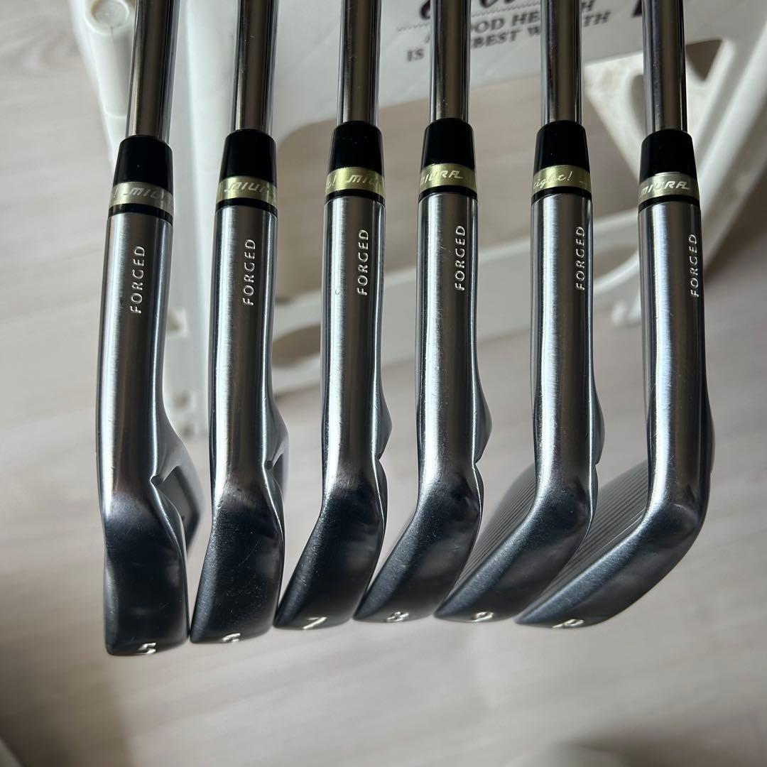 三浦技研 ミウラ TC-101 FORGED アイアン 5〜PW 6本セット