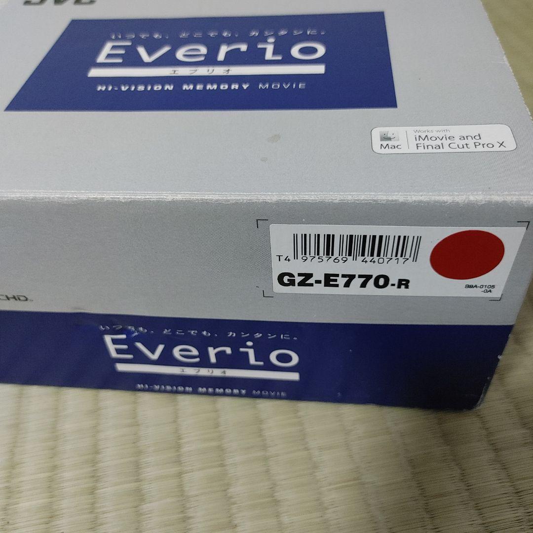 JVC Everio エブリオ ビデオカメラ GZ-E770 専用ライターセット