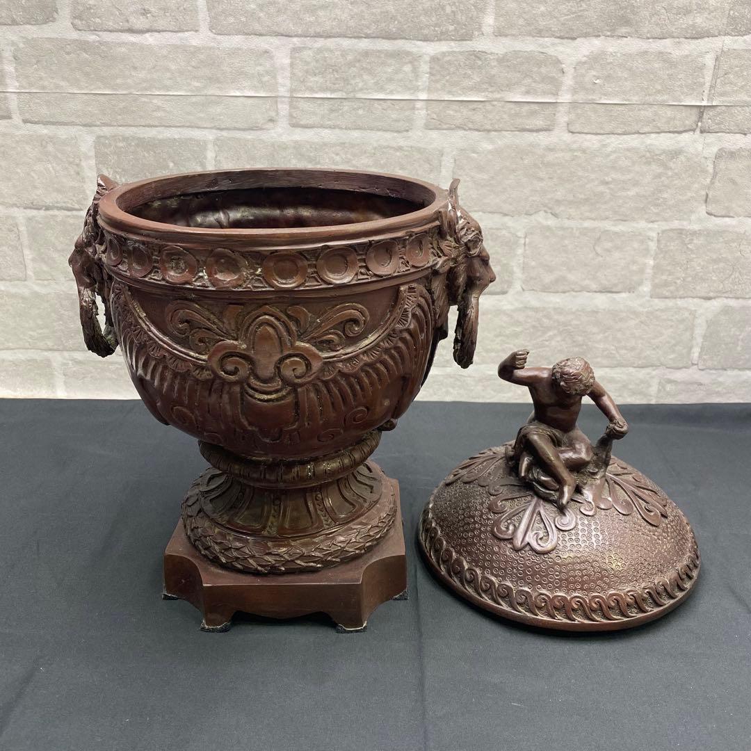 ※大幅値下げ メートランドスミス 小物入れ ブロンズ製 蓋付き