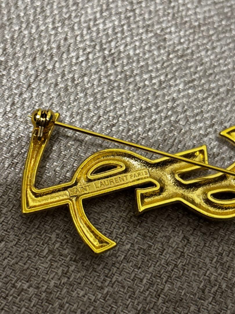 SAINT LAURENT】YSL スネークブローチ
