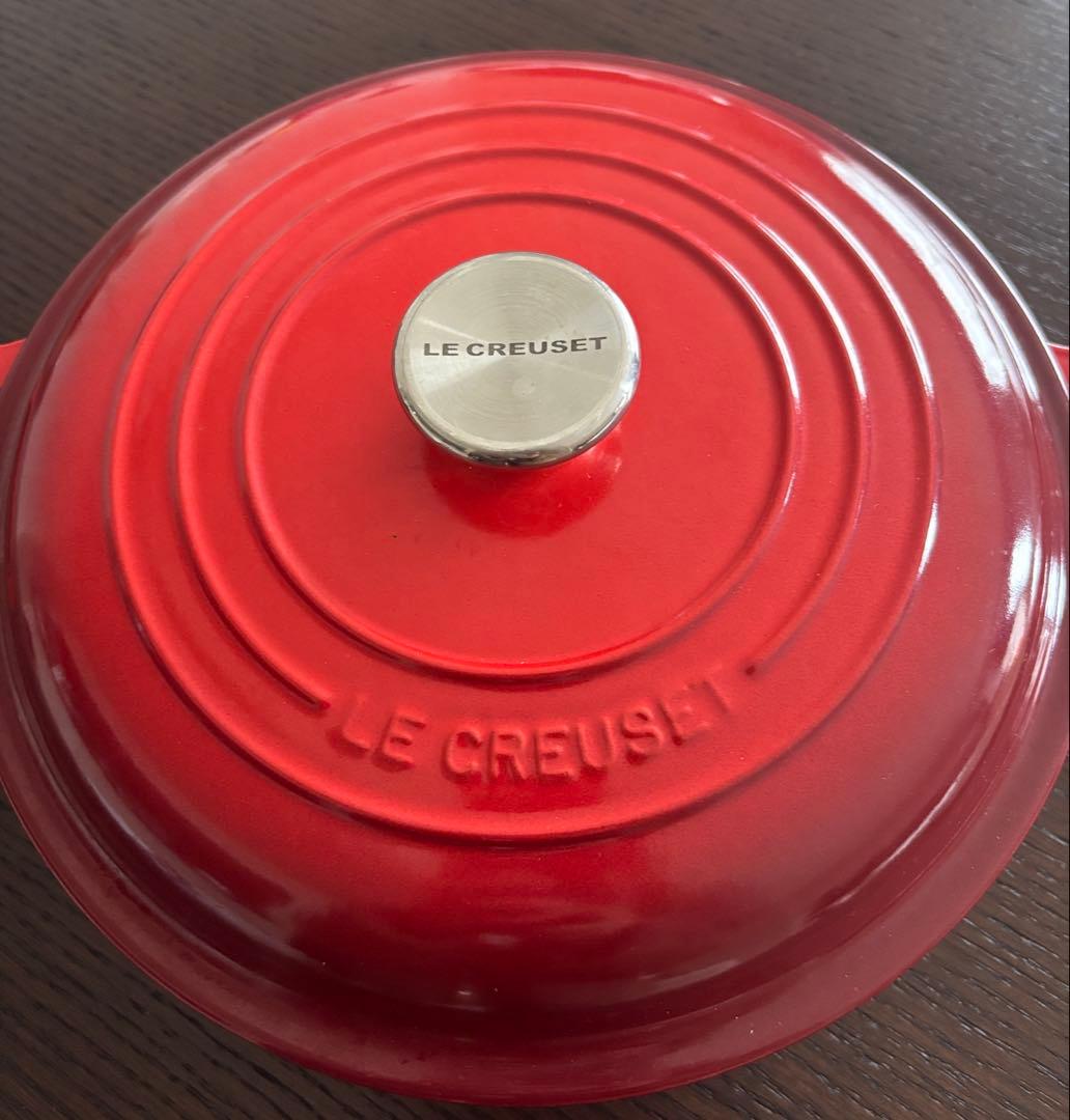 ルクルーゼ ビュッフェキャセロール 26cm （USED）