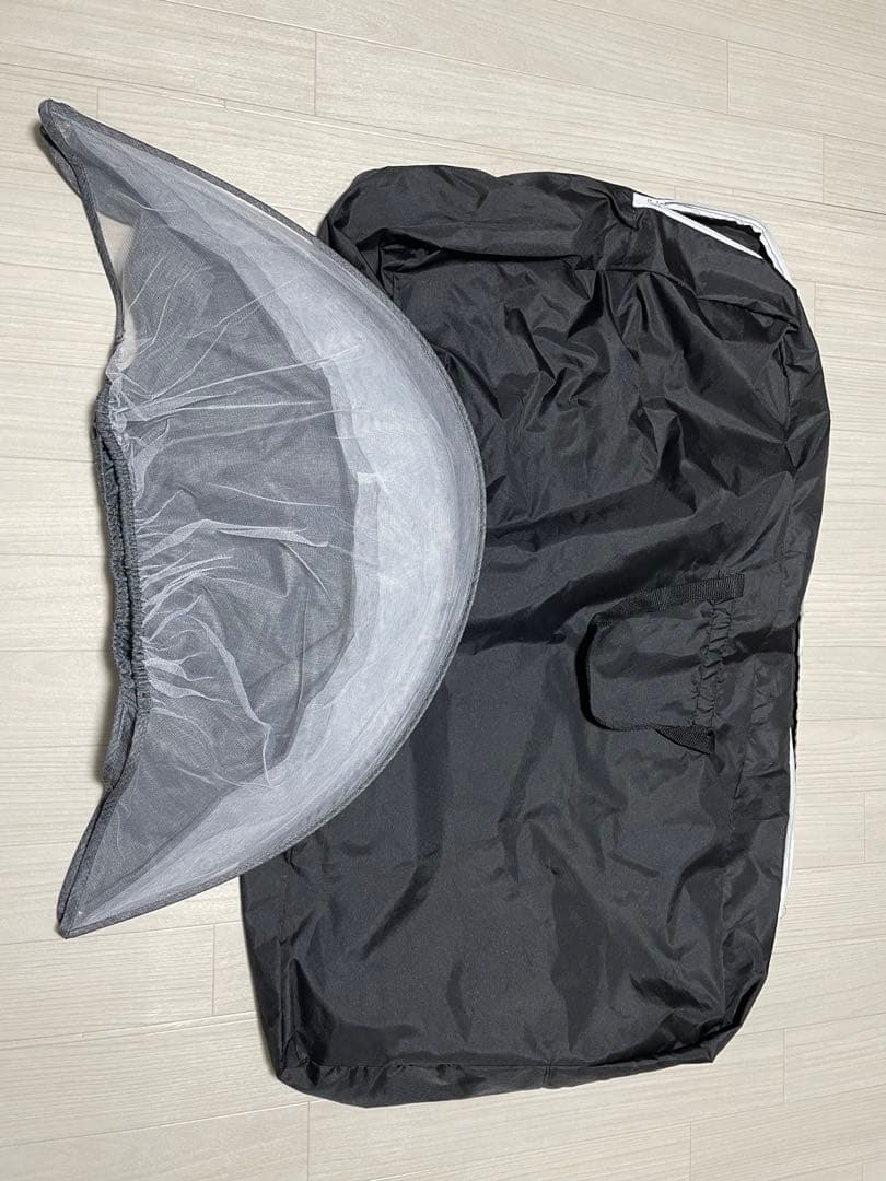 KINO LINPO ベビーベッド グレー