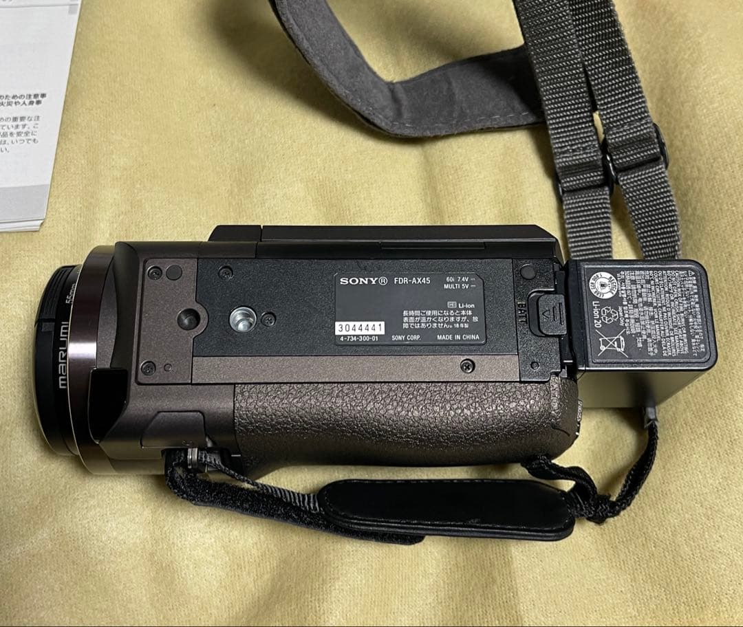 【完品の美品】SONY ハンディカム 4K ビデオカメラ FDR-AX45