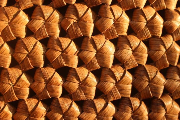 六角花結び編み 山葡萄 かごバッグ 網代編み やまぶどう 山ぶどう カゴバッグ