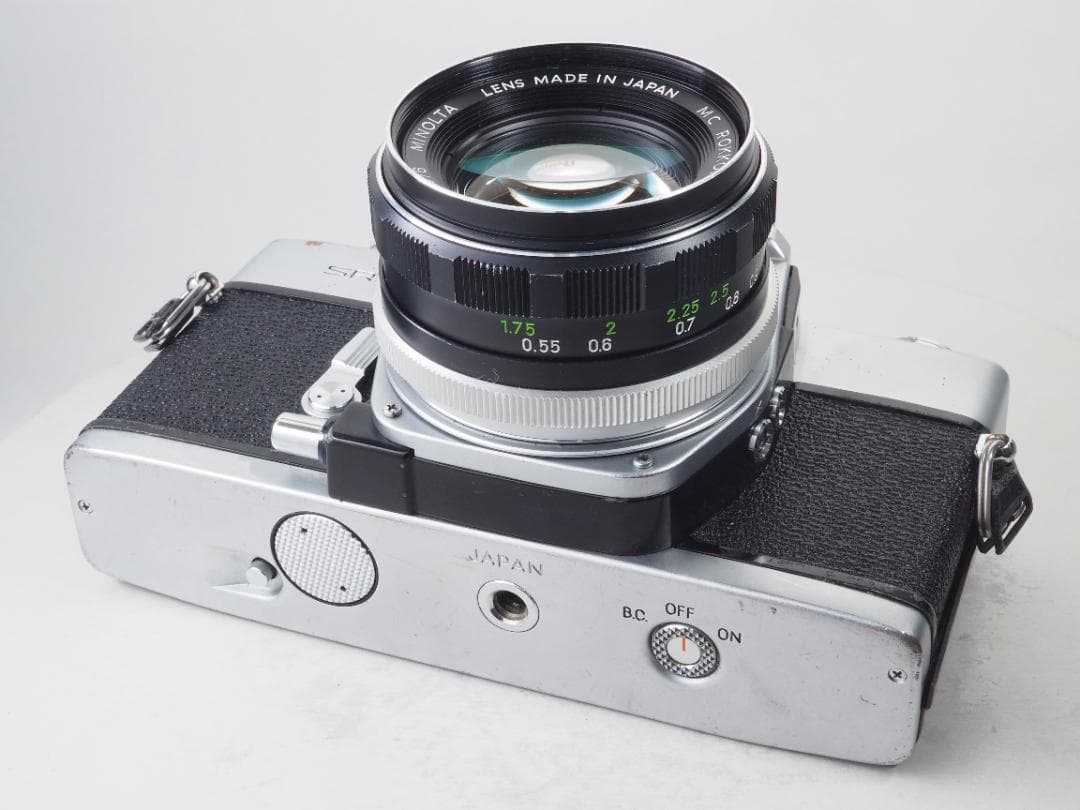 ミノルタ SRT101 & MC ROKKOR-PF 55mm F1.7 #58