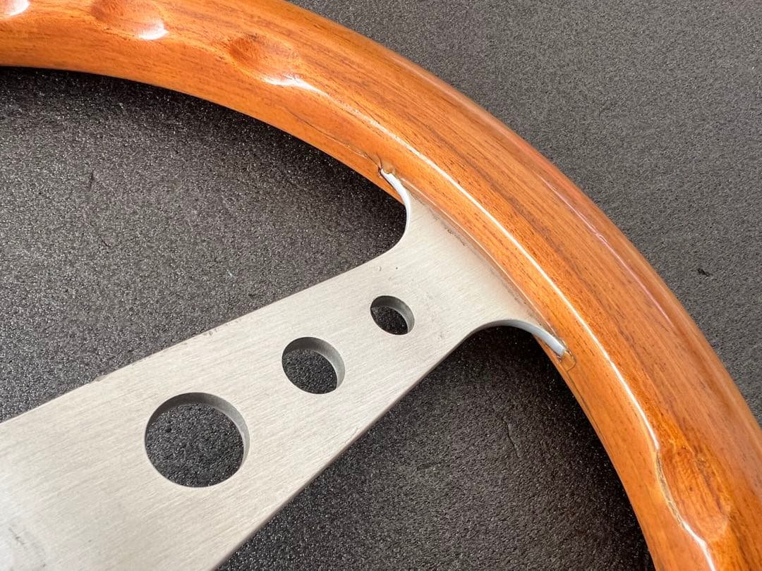 MOMO INDY ウッドステアリング '82年製