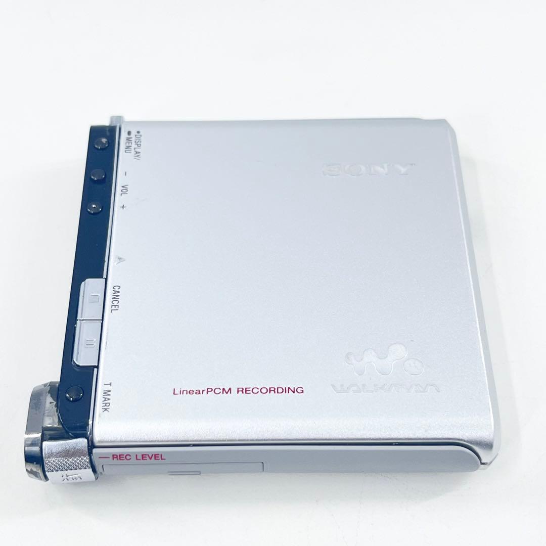 美品 SONY ソニー MDウォークマン MZ-RH1 NetMD 再生録音OK