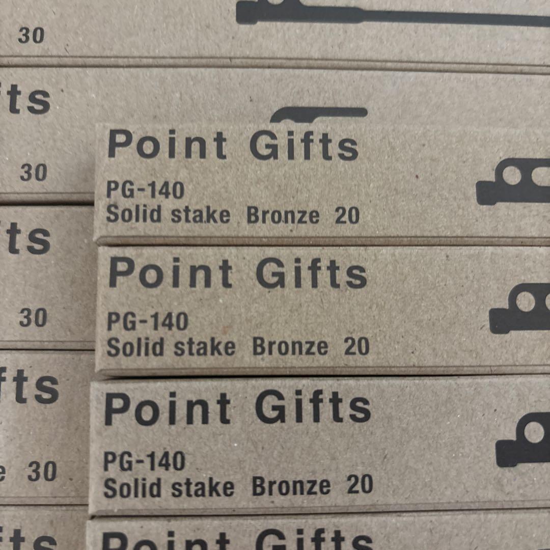 peak ソリッドステーク30 8本、20 5本ブロンズ