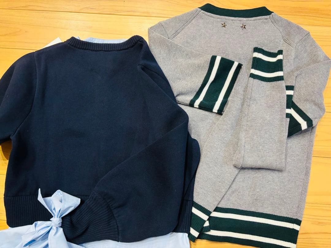 専用☆biby. 服2点セット 新品＆極美品 ニット カーディガン