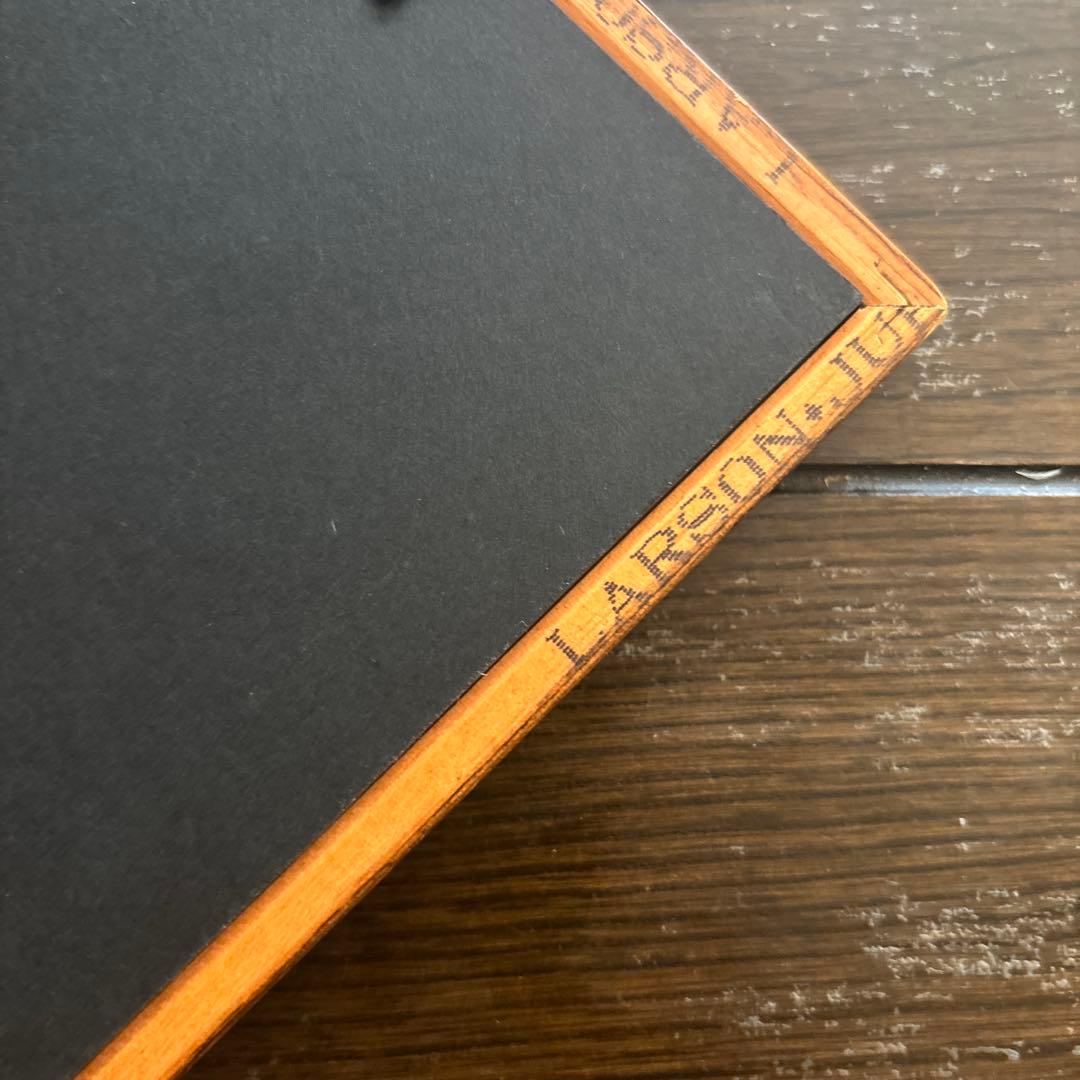 ノースノーネームパッチ額装