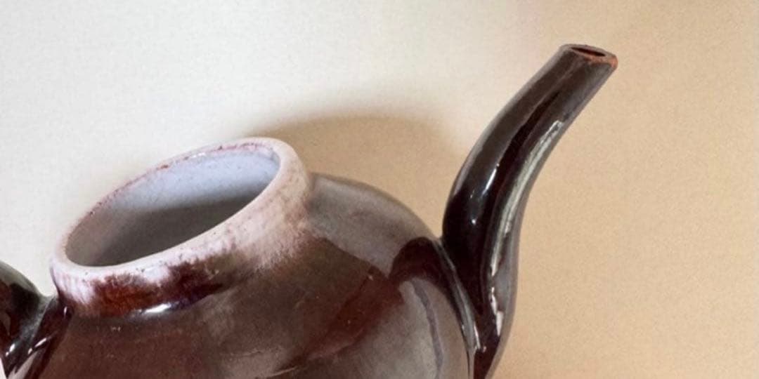 ⚠️出品11月末まで⚠️希少　魔法のランプのような形の キュノワール　調味料入れにも