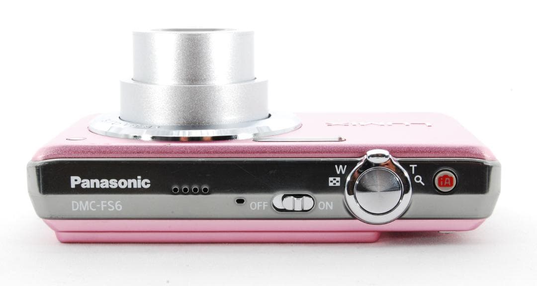 【動作確認済】Panasonic Lumix DMC-FS6 ピンク 41111