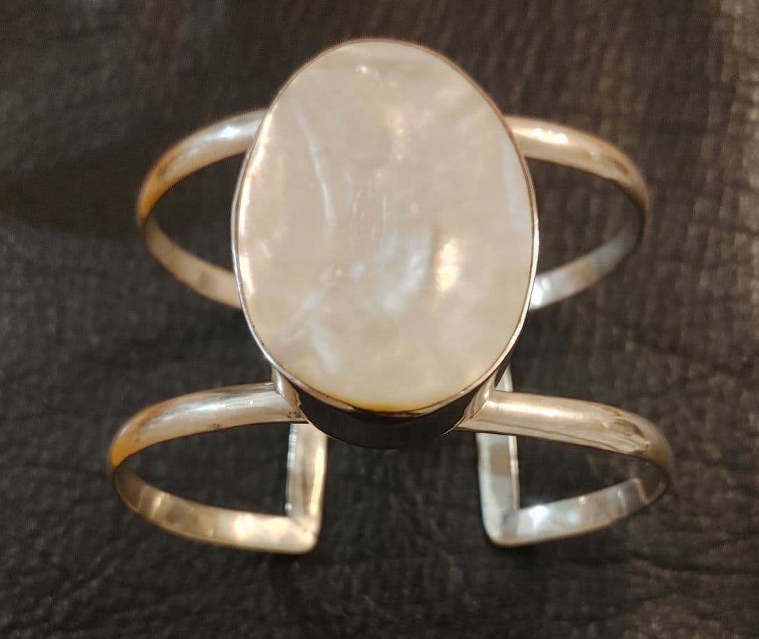 本物保証 シルバーバングル