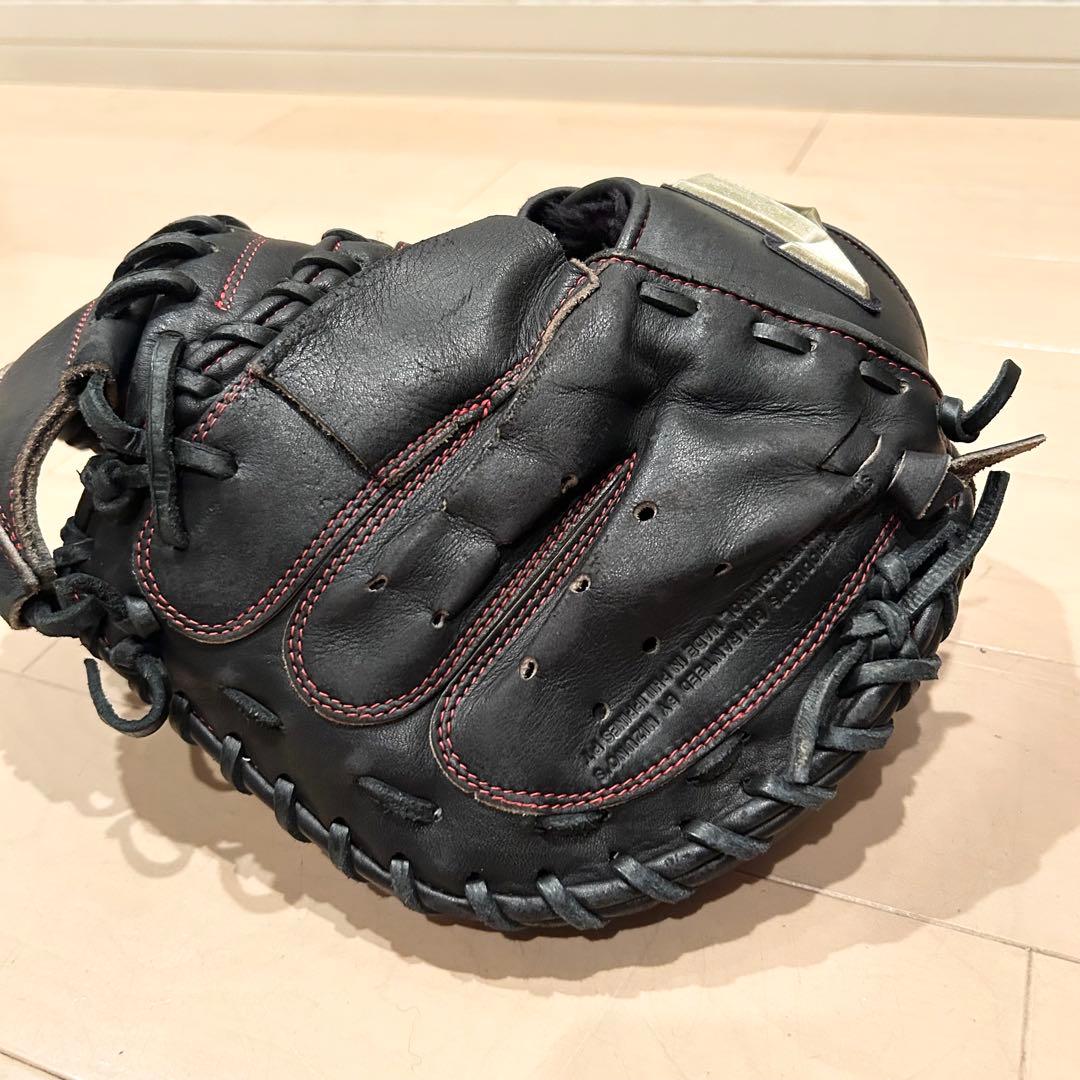 ミズノ グローバルエリート 少年軟式 キャッチャーミット 炭谷銀仁朗モデル