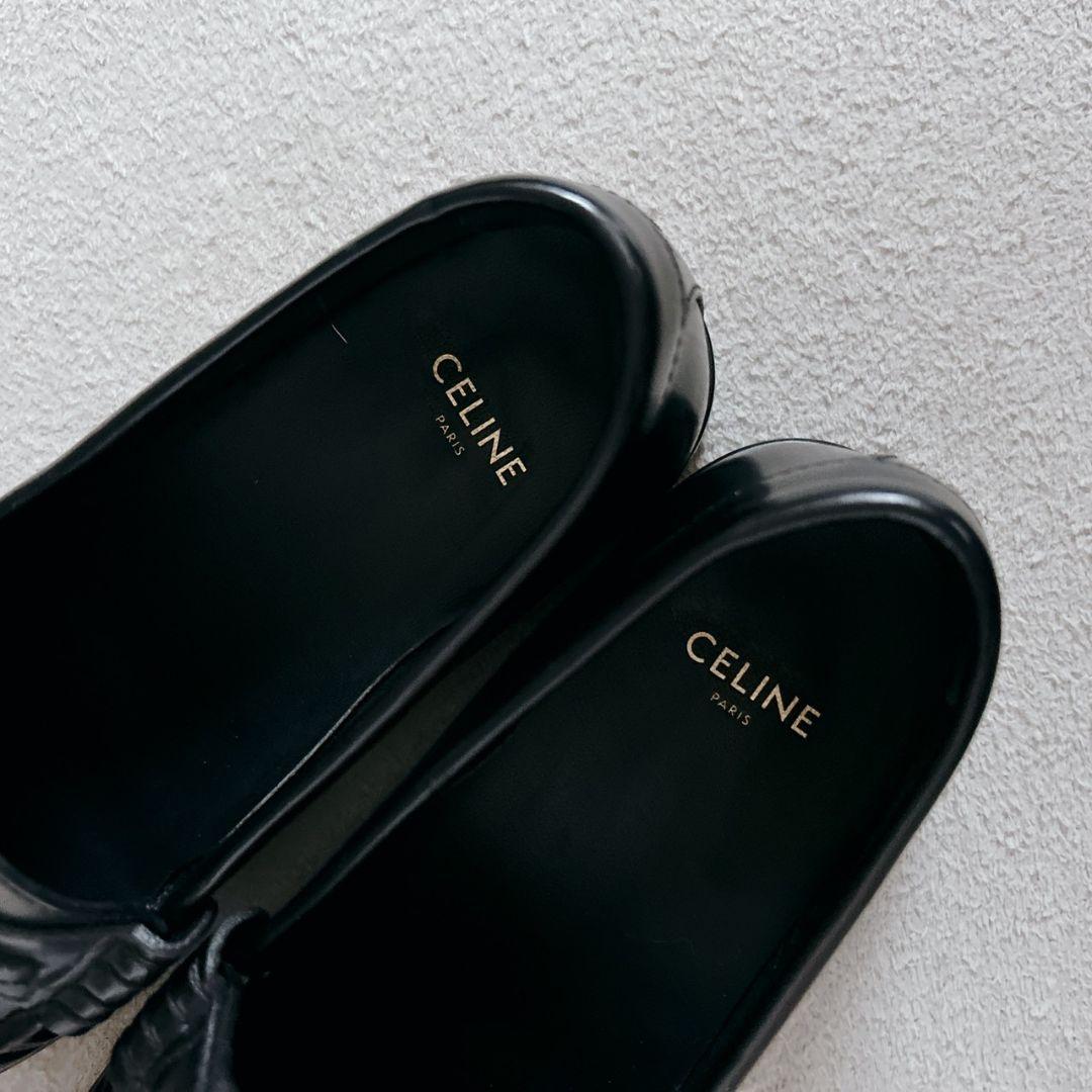 CELINE セリーヌ 正規品 ローファー トリオンフ 黒 サイズ35 1/2
