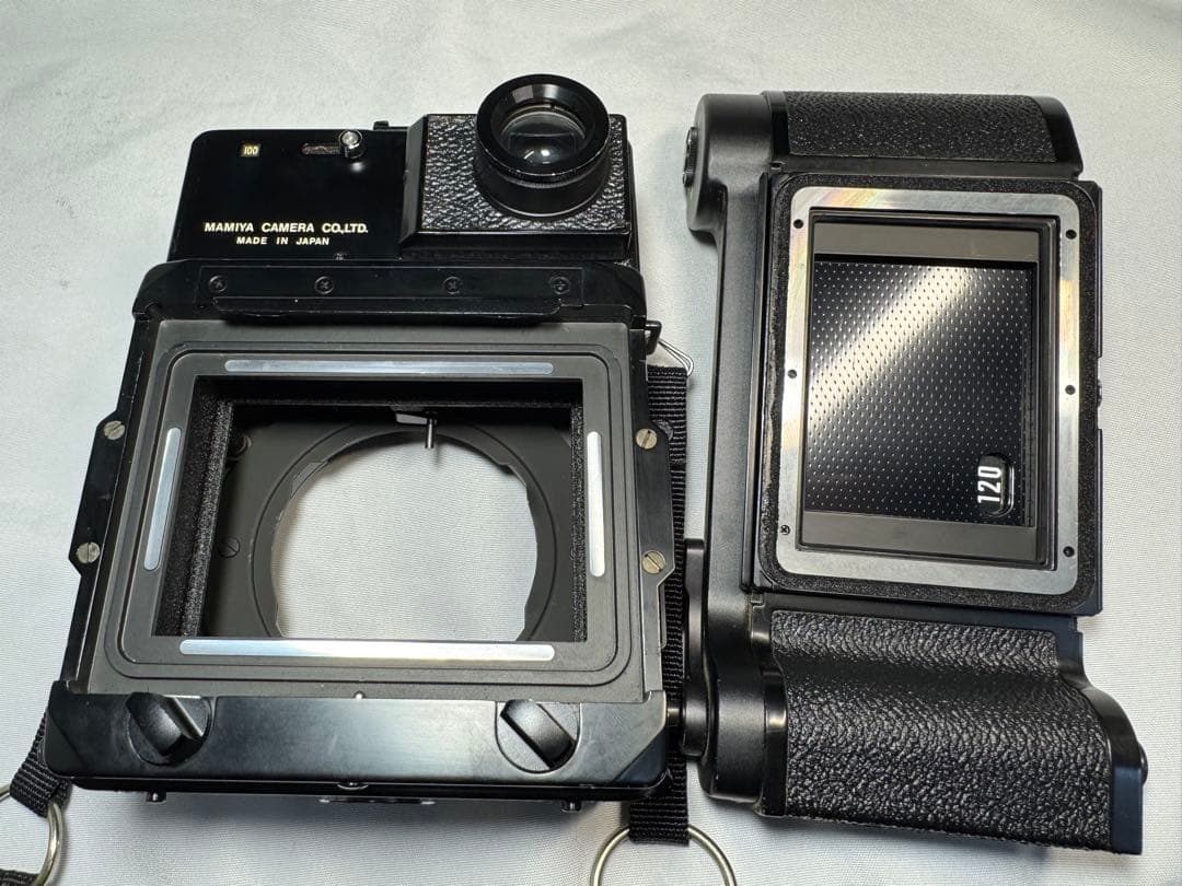 mamiya universal + 6x7 ロールフィルム 動作確認