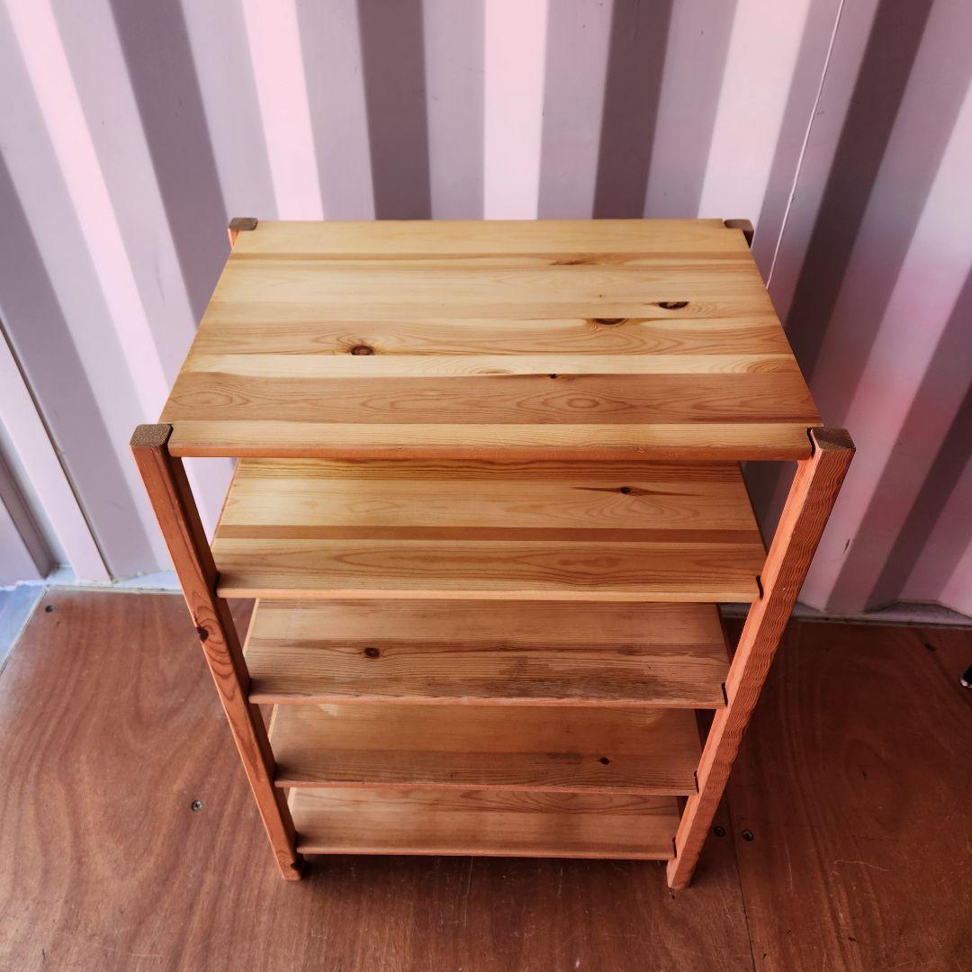 無印　MUJI パイン材ユニットシェルフ　58cm幅　棚板2枚追加