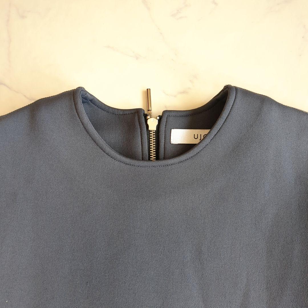 近年✨️Ujoh ウジョー バックジップ プルオーバー バルーンスリーブ 日本製