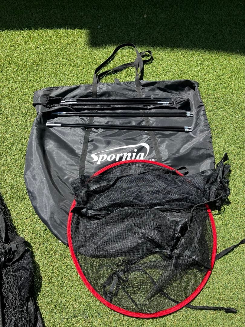 Spornia ゴルフネット シャンク防止ネット付き